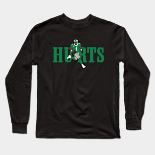 Hurts 1, Philadelphia Football design Long Sleeve T-Shirt